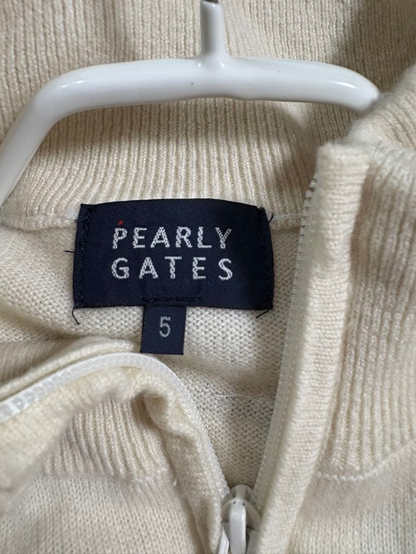 PEARLY GATES パーリーゲイツ ジップアップセーター サイズ5