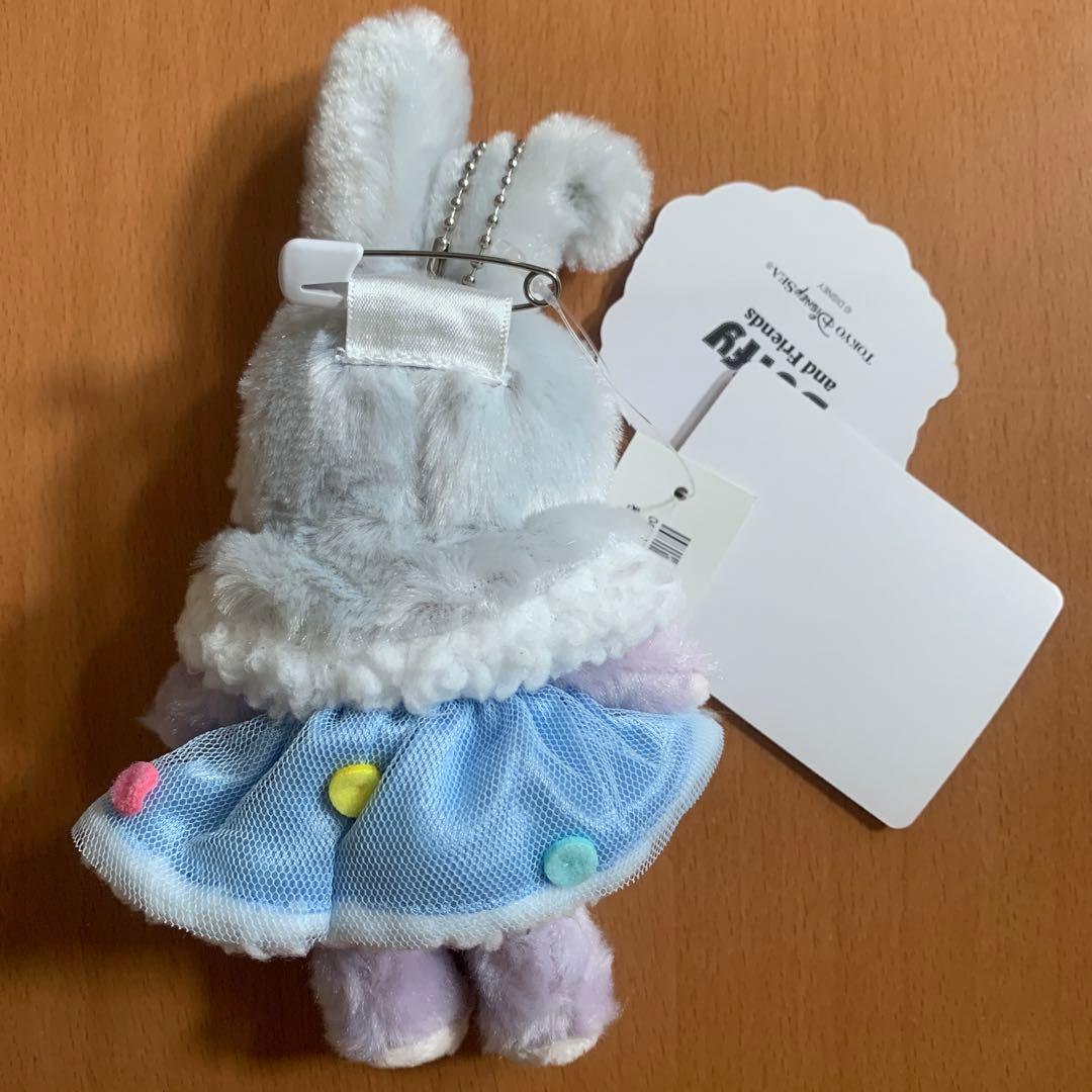 ウィンターホリデー　ステラルー　ぬいぐるみバッジ　東京ディズニーシー タグ付き