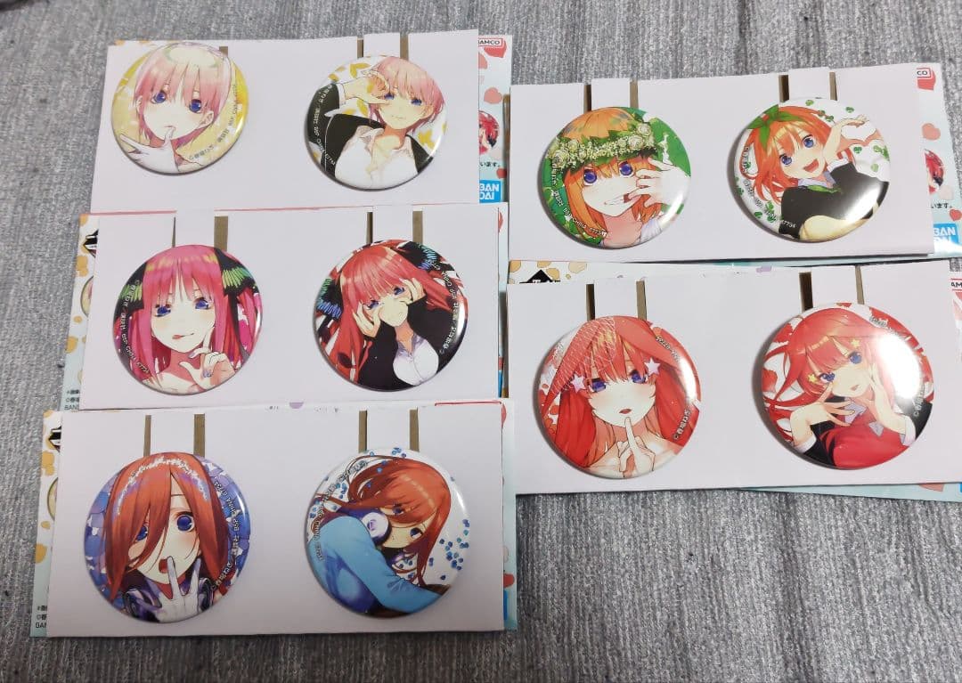 一番くじ 五等分の花嫁 一番くじ化5周年 セミコンプリート ラストワン賞
