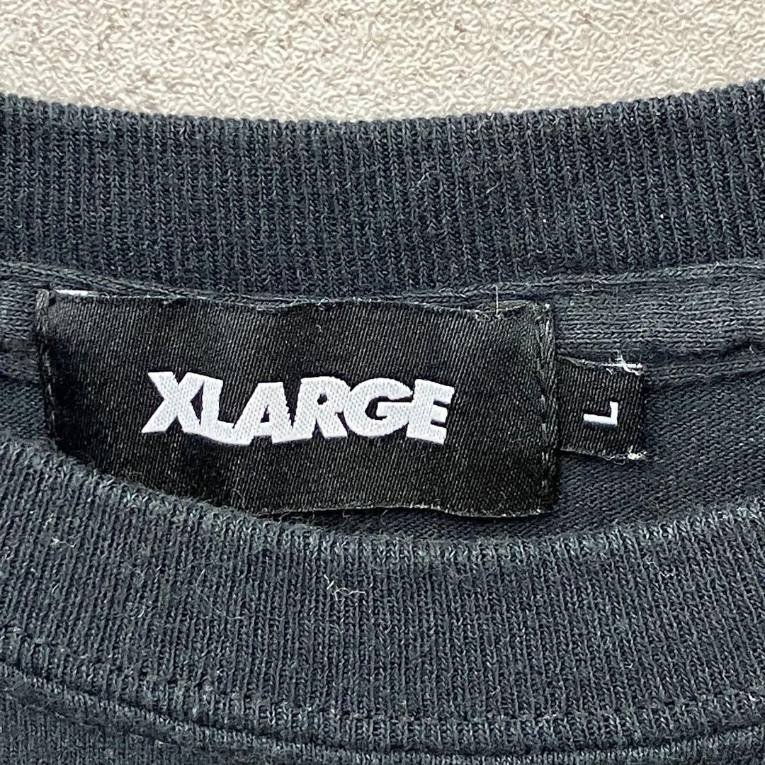 XLARGE エクストララージ 幽遊白書 アニメT キャラクターT L 黒