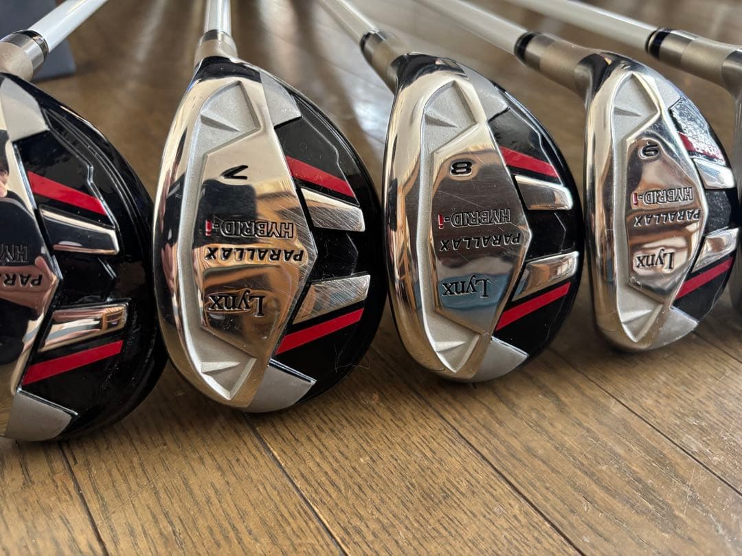 Lynx PARALLAX HYBRID iron リンクス 5-Pセット