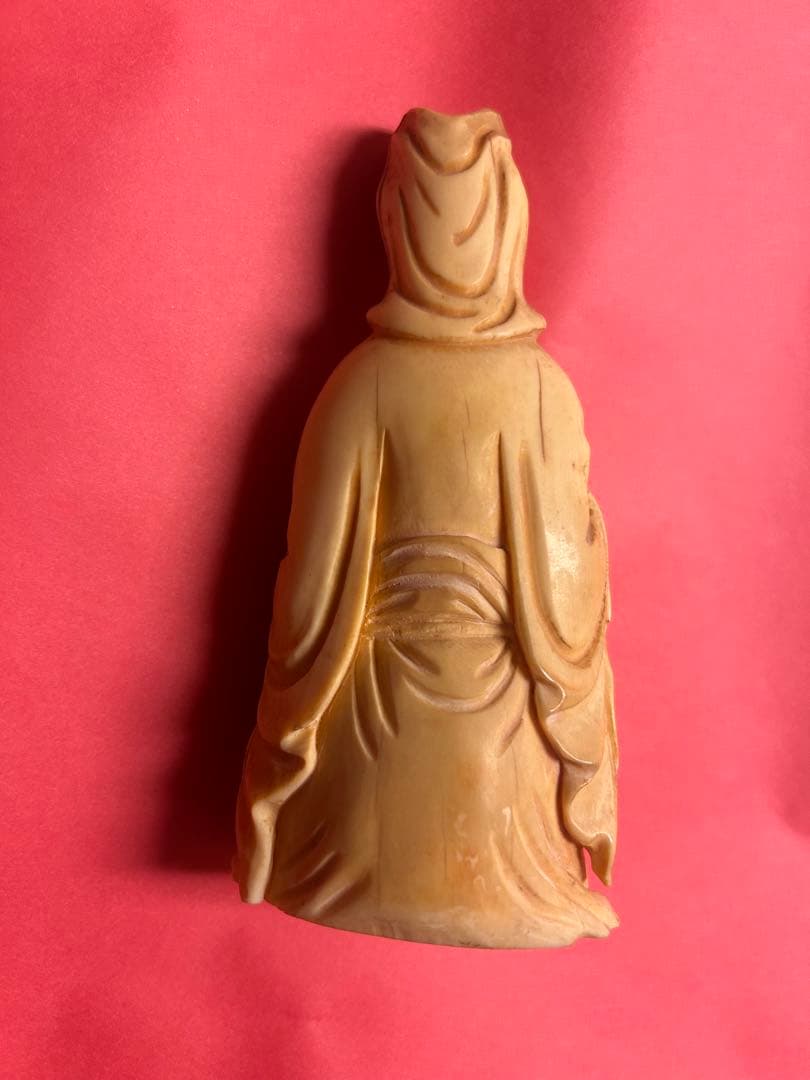 阿弥陀如来　彫刻　古物　坐像 約13cm