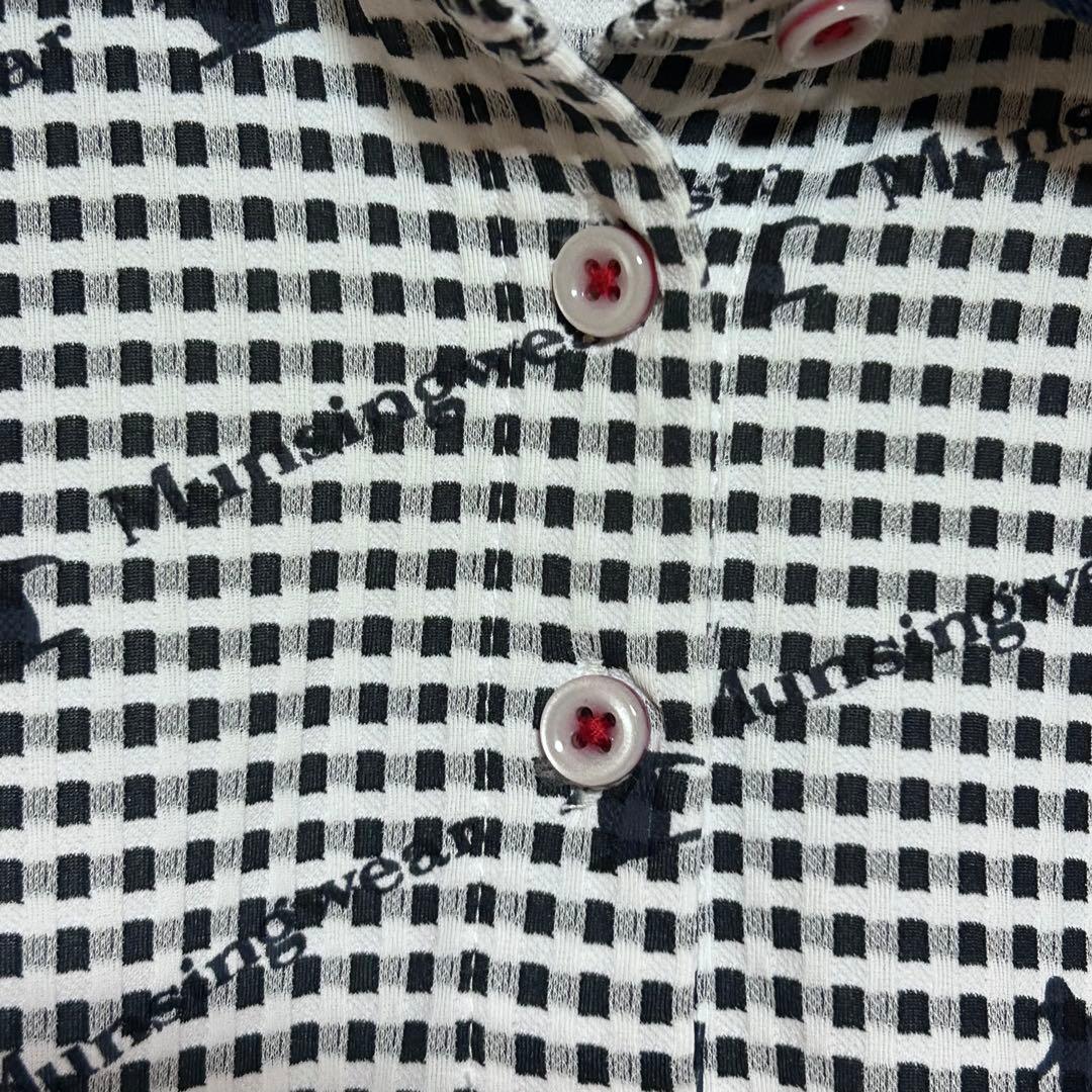 Munsingwear 半袖ポロシャツ LLロゴ刺繍ロゴマーク