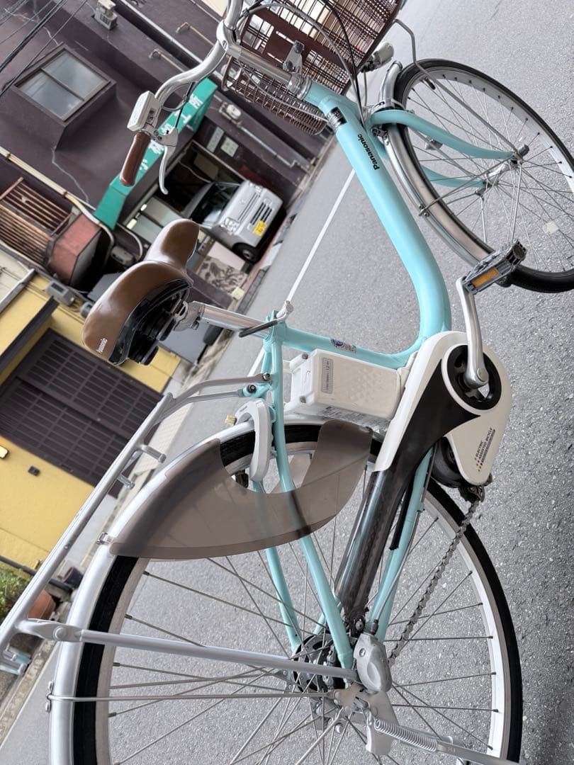 大阪府　パナソニック　電動アシスト自転車　バッテリー12ah