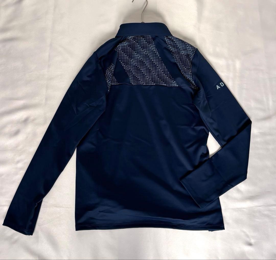 新品adidasゴルフ　襟付きポロシャツ　ダンボールニット　セットアップ