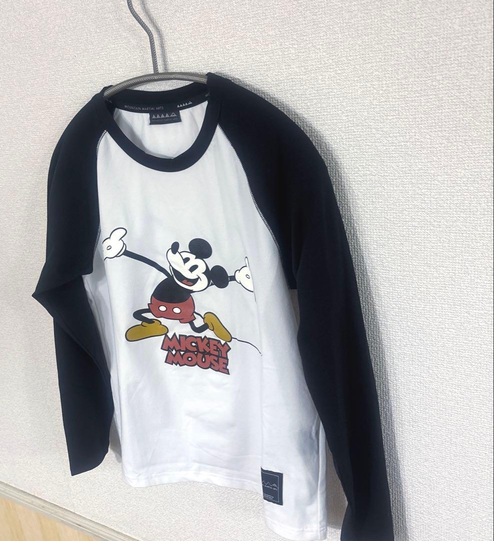 【美品】MMA☆ミッキーロングTシャツ☆XSサイズ