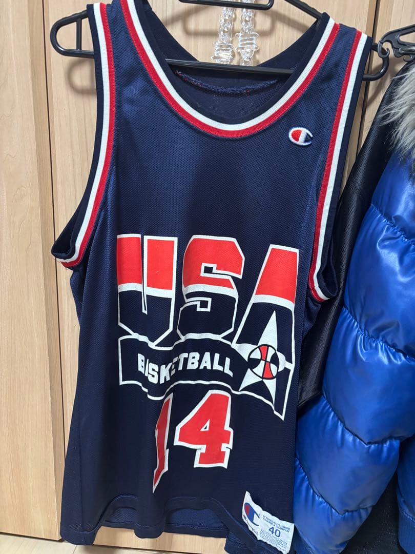 Champion USA ゲームシャツ　マイケルジョーダン　SWAG NBA