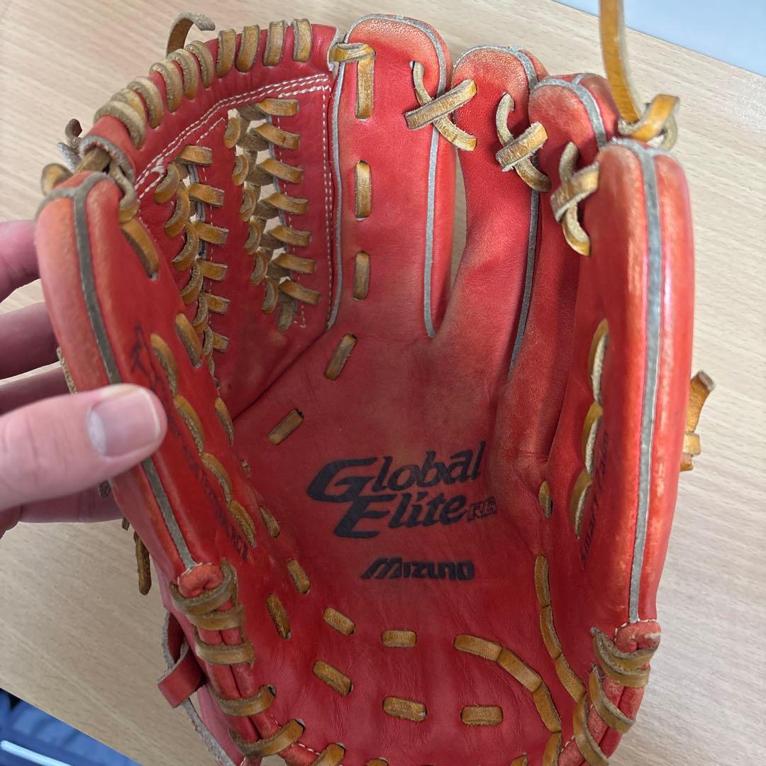 Global Elite RE 野球用グローブ オレンジ