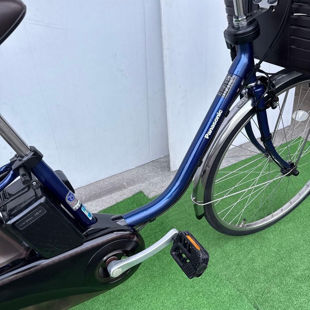 Panasonicパナソニック電動アシスト自転車26インチ 16Ah ブルー