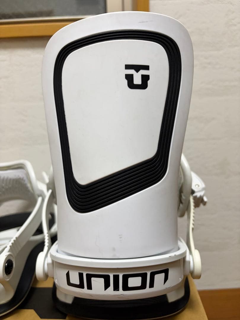 UNION BINDING ウルトラ　スノーボードビンディング ホワイト