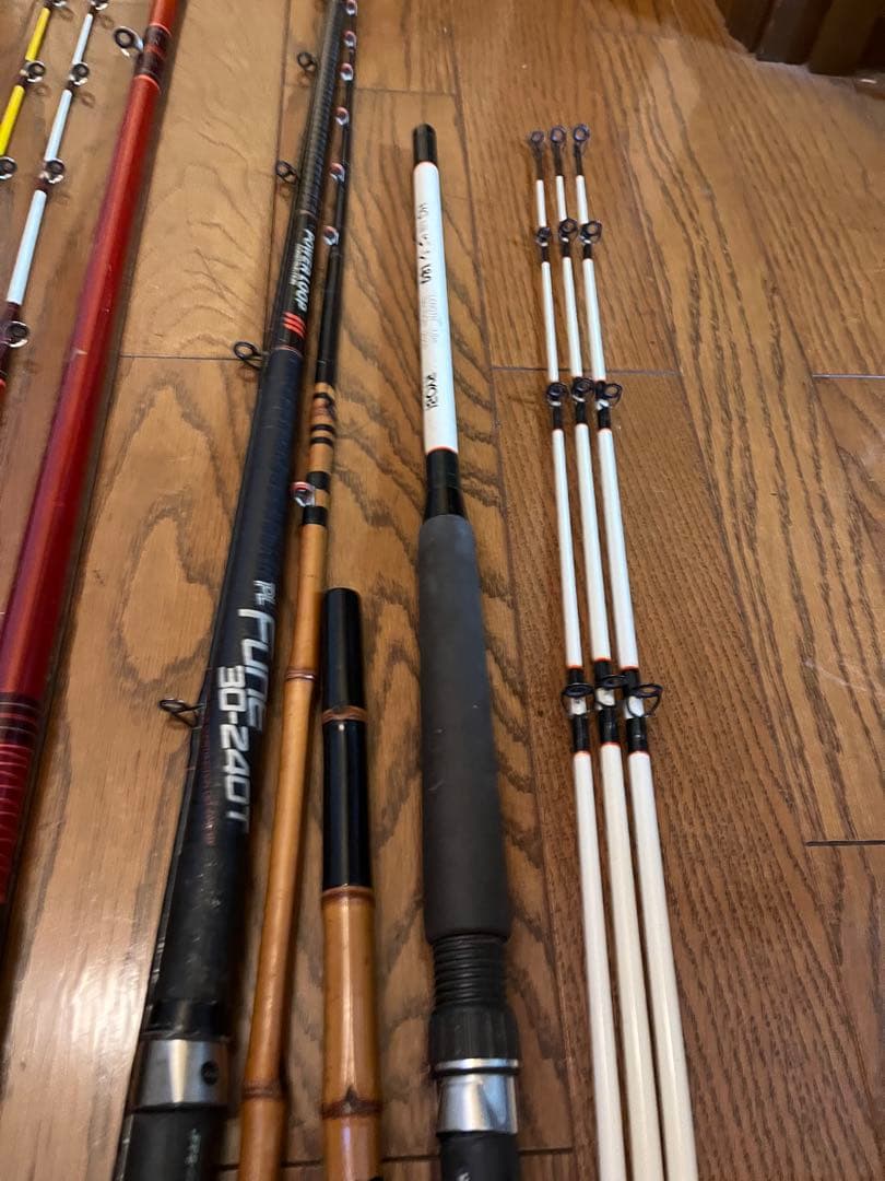 nft リョービ　ダイワ　ボート竿　船竿　5本セット　パワーループ　fune