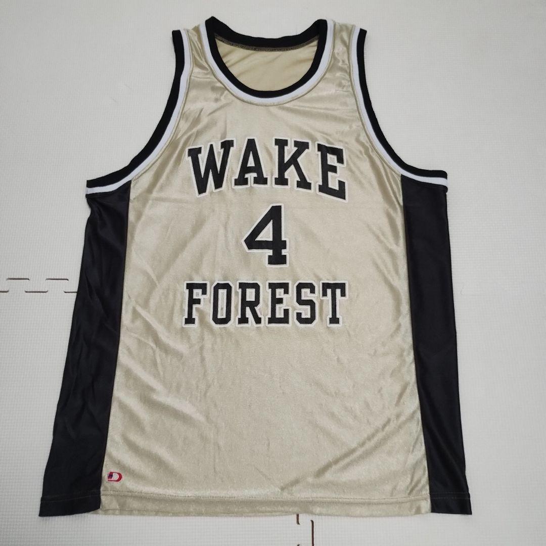 【希少】WAKE FOREST 4番 ユニフォーム　MADE　IN　USA