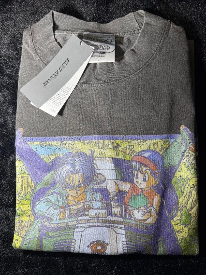 ジャンプショップ 神保町 ドラゴンボール トランクス ブルマ Tシャツ L