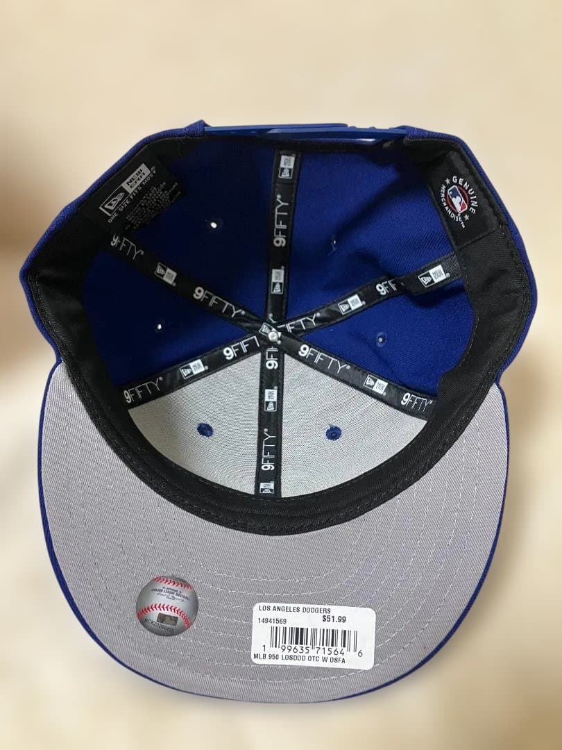 ふ*け様 【新品】LAドジャース 9FIFTY スナップバック WS2025優勝