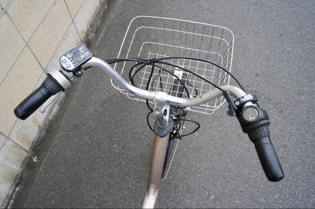 電動自転車 ブリヂストン 20インチ 子供乗せ 中古 062301