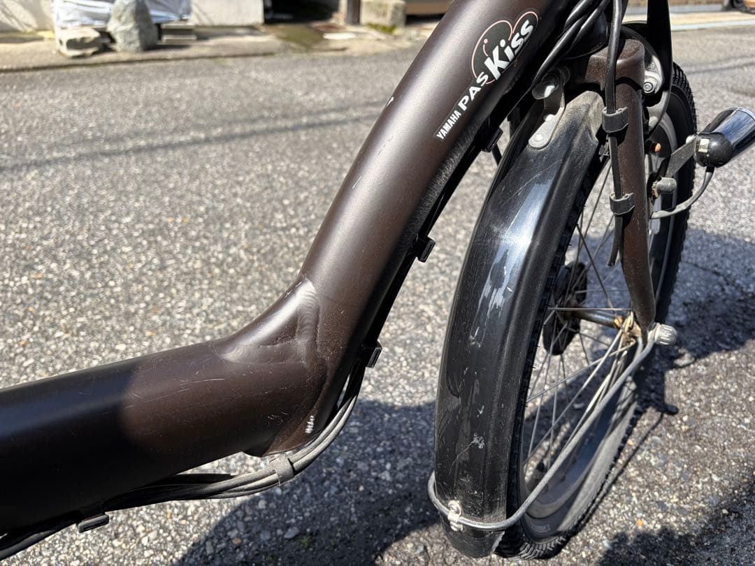 Yamaha PAS Kiss 電動アシスト自転車 チャイルドシート付　引き取り