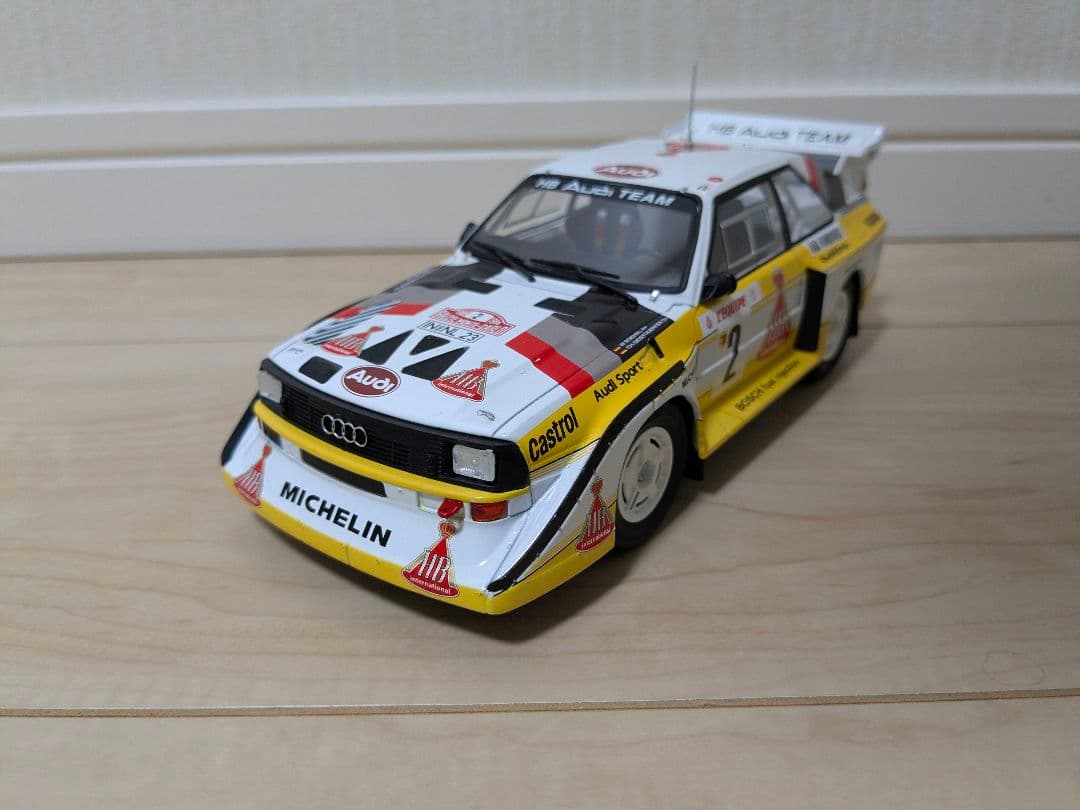 IXOミニカー Audi Sport Quattro S1 1986 1/24