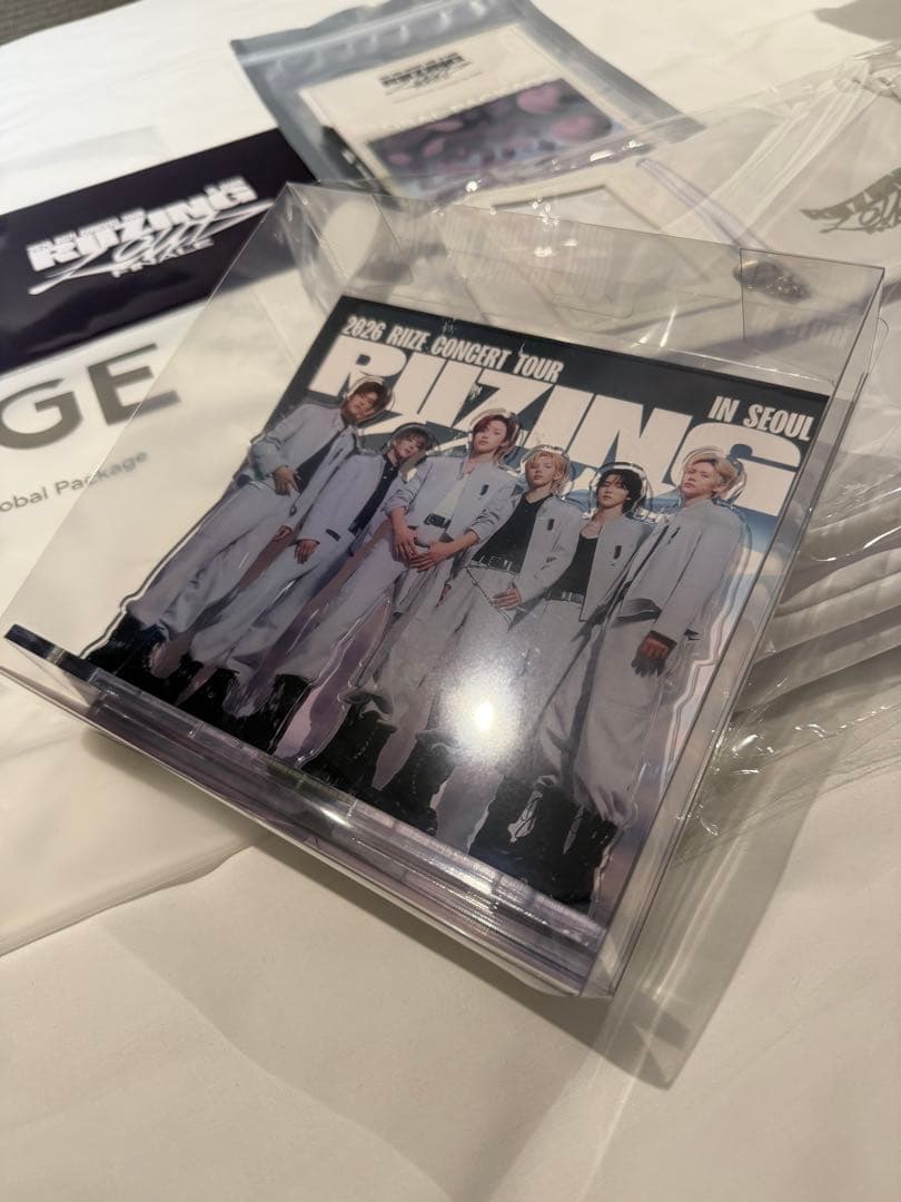 RIIZE アンコン グローバルパッケージ グロパ RIIZINGLOUD
