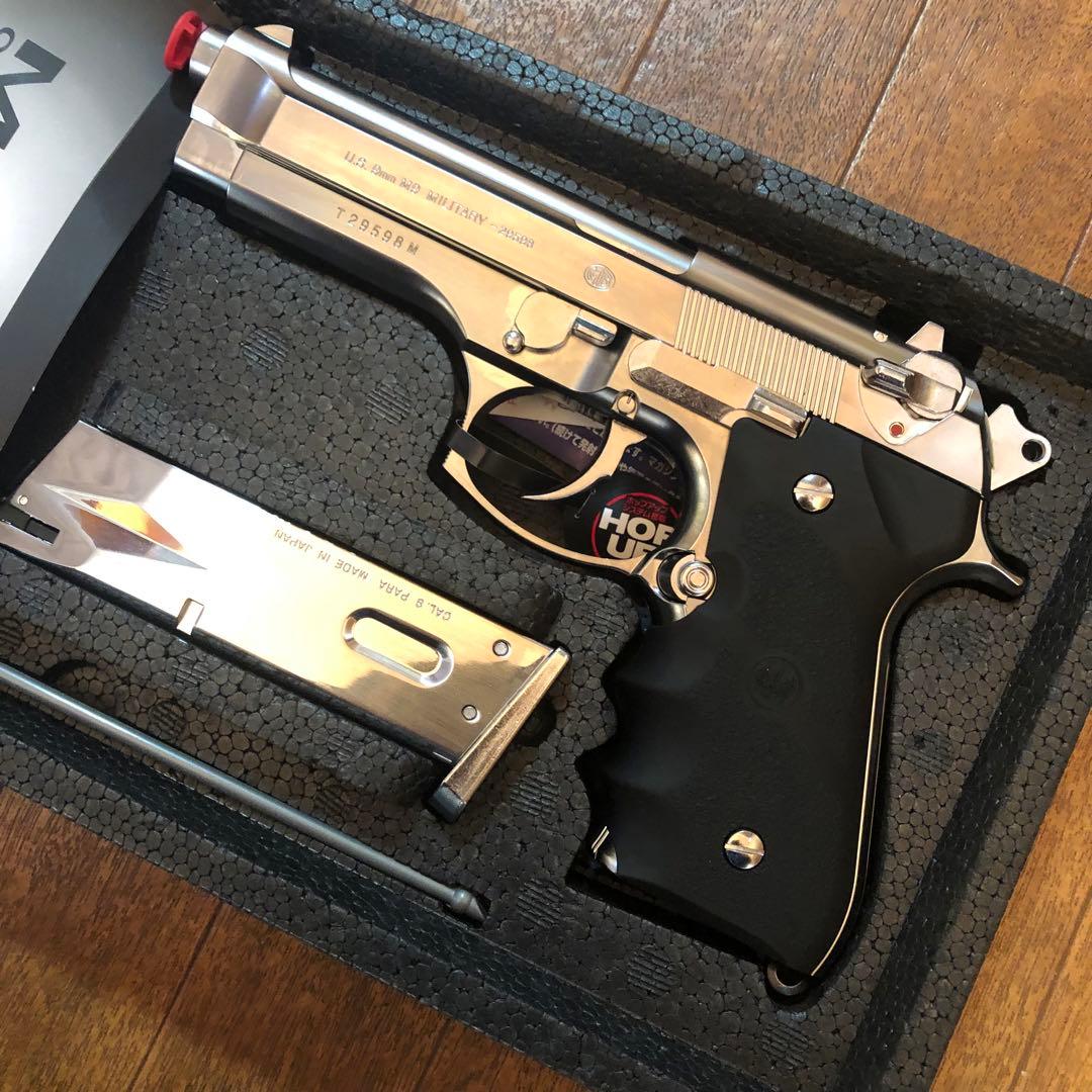 早いもの勝ち【新品】東京マルイ　M92F クロームステンレス ガスガン