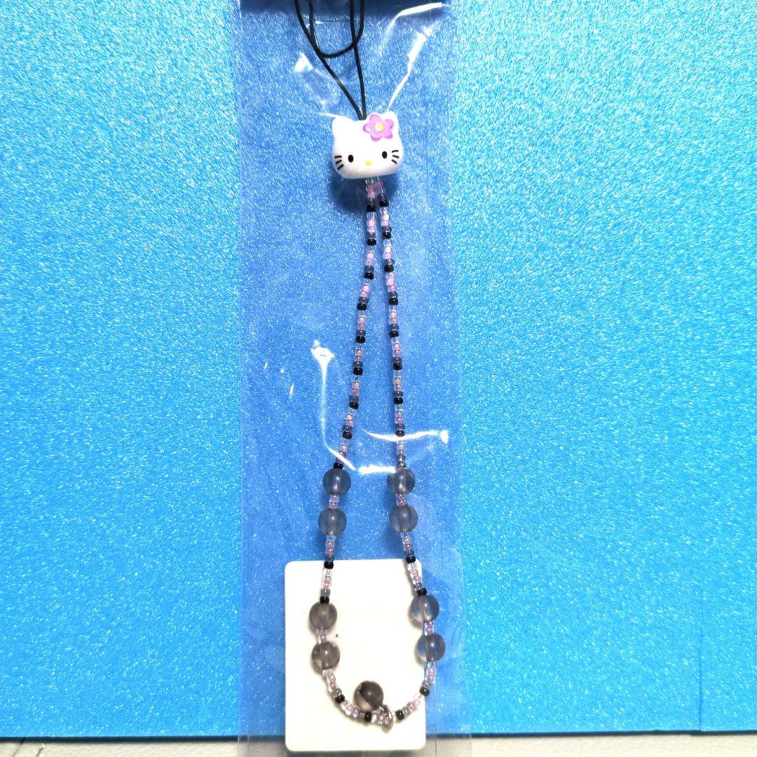 ★新品　ハローキティ ビーズストラップ　フェイス　カオハナ　1998年　 激レア