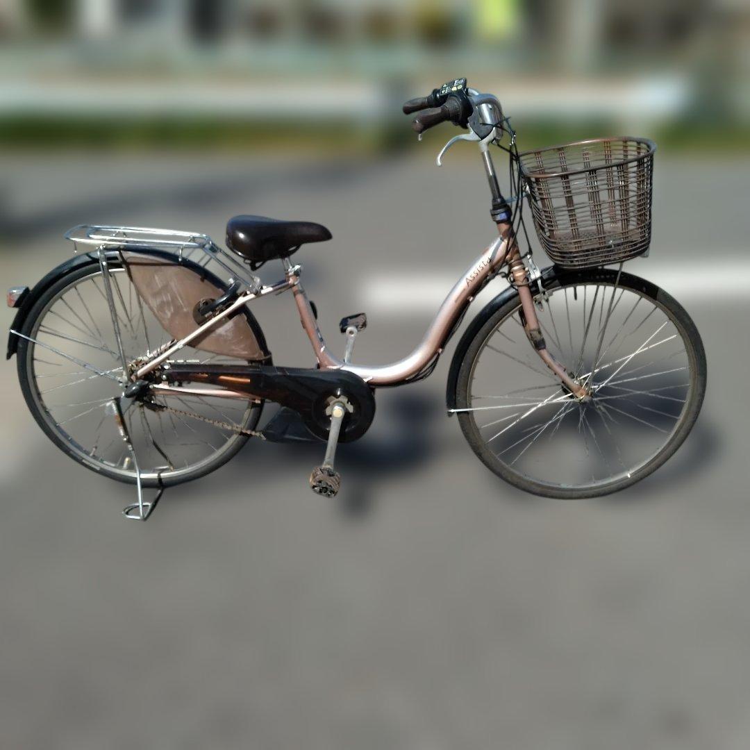 [824]送料無料 ブリヂストン Assista 電動自転車 BT・充電器なし