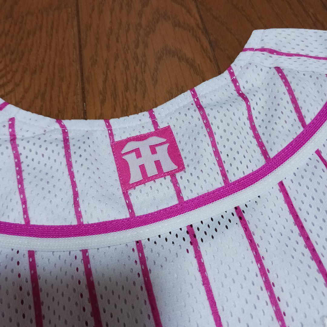 【刺繍 Sサイズ】阪神タイガース 藤川球児 ユニフォーム ピンク
