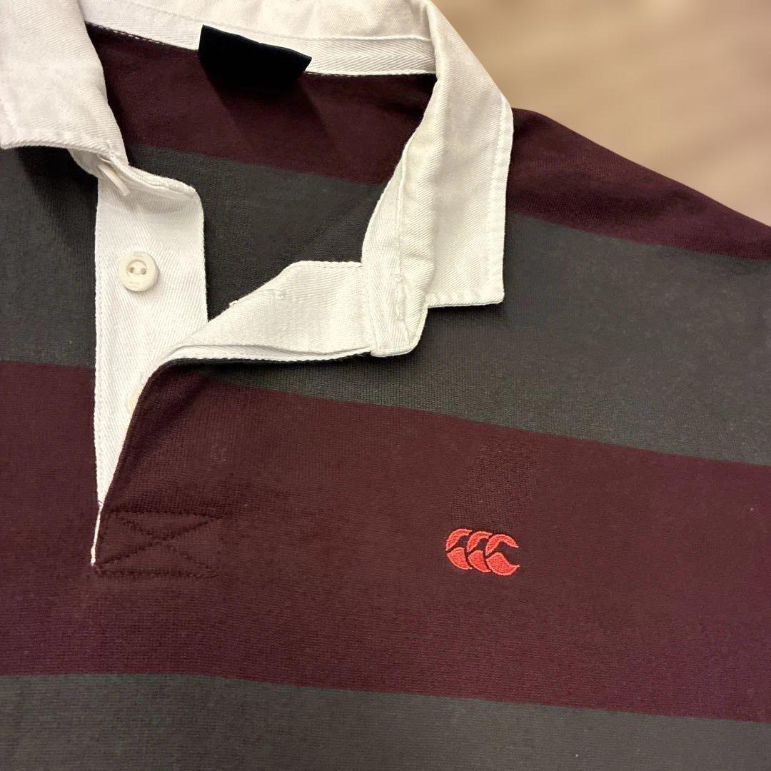 [美品]canterbury ロングスリーブシャツ