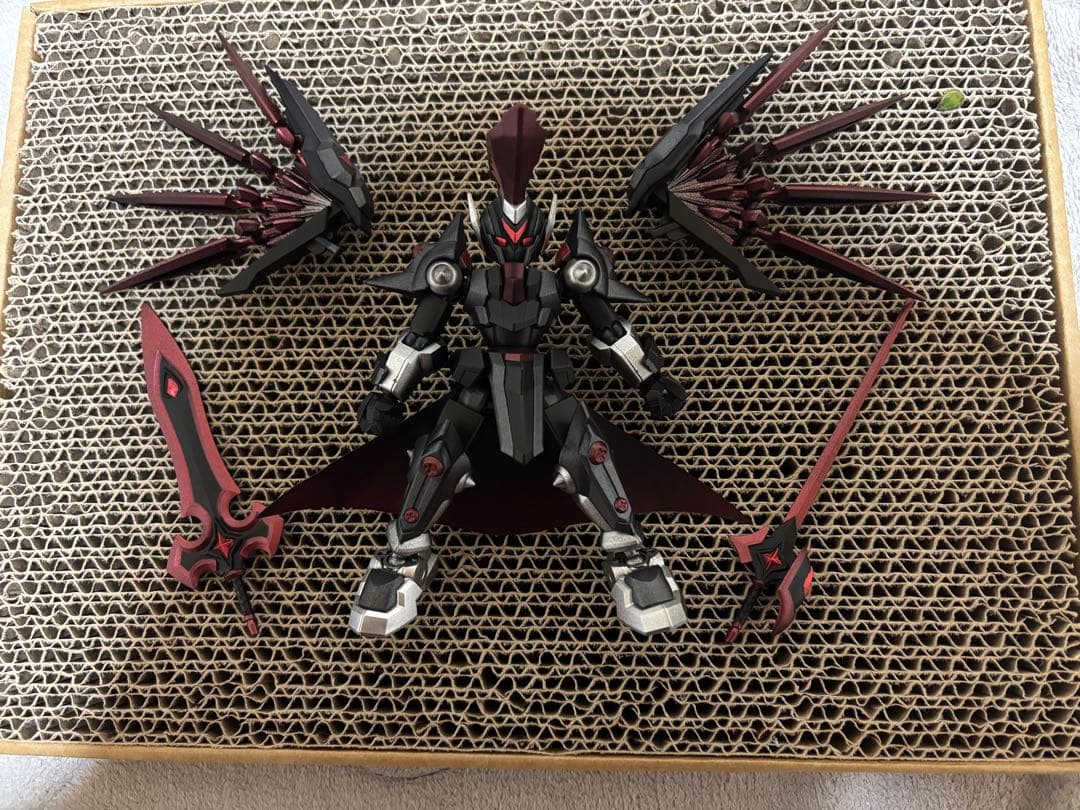 【全塗装】LBX オーディーンMk-2 & アキレスD9 ダンボール戦記
