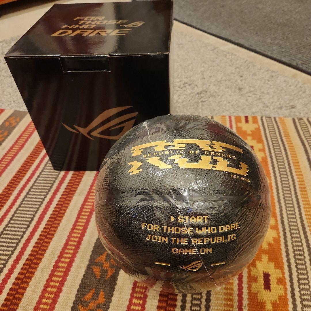 ROG×SPALDING バスケットボール ブラック