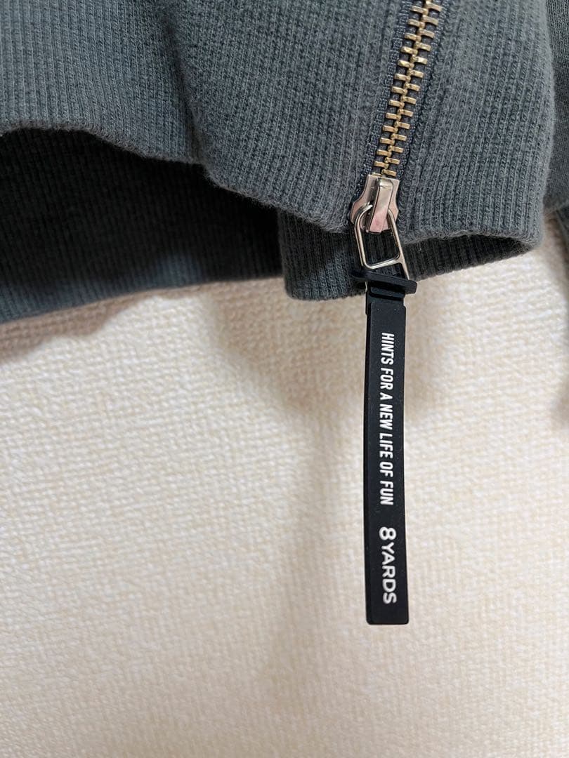 【Lサイズ】8YARDS スウェット 刺繍 トレーナー ジップ ハチ ゴルフ
