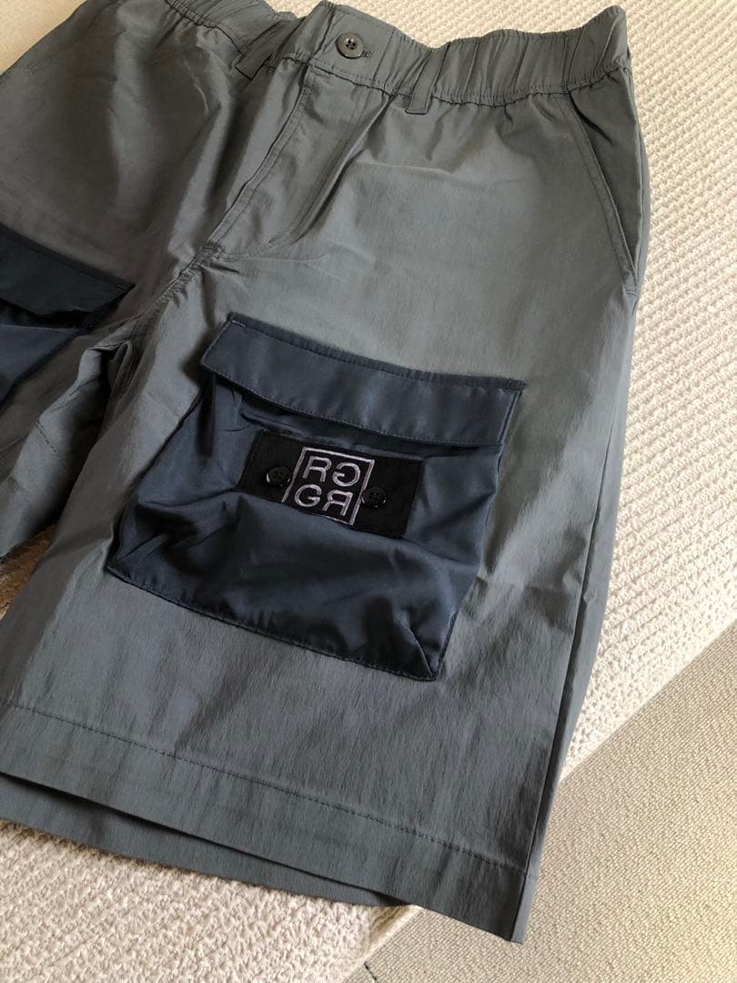 RUFFLOG OUT POCKET STRETCH SHORTS グレー