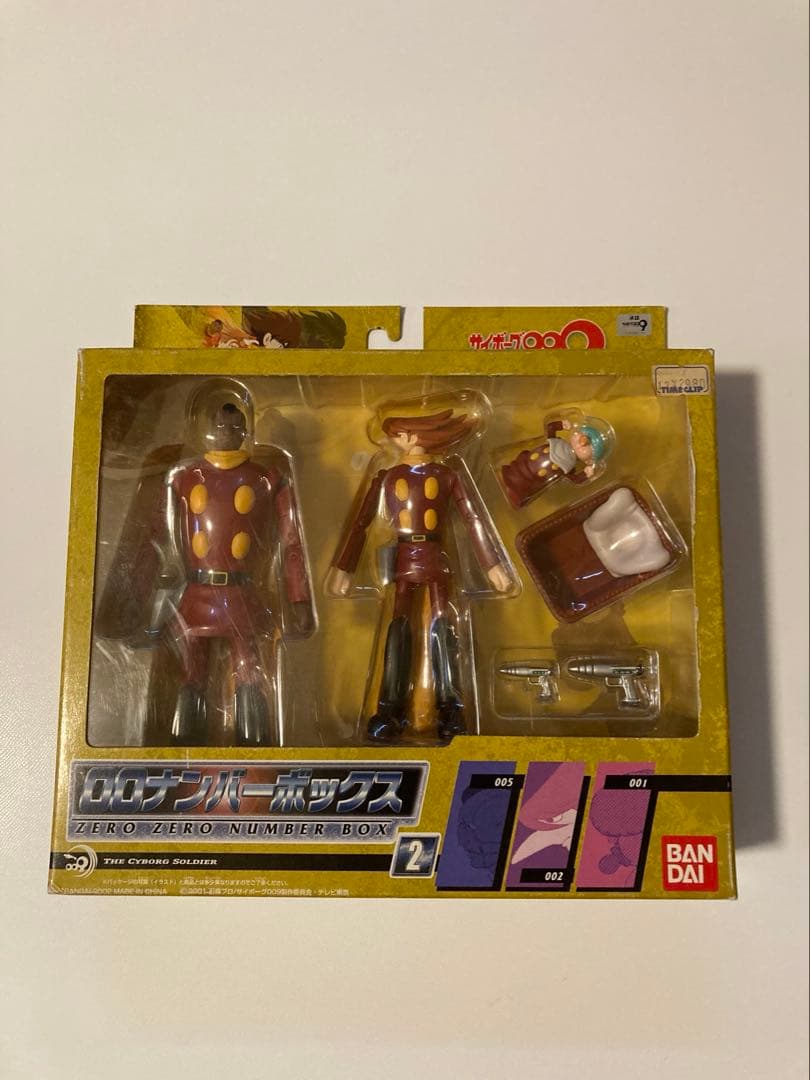 バンダイ サイボーグ009フィギュアセット