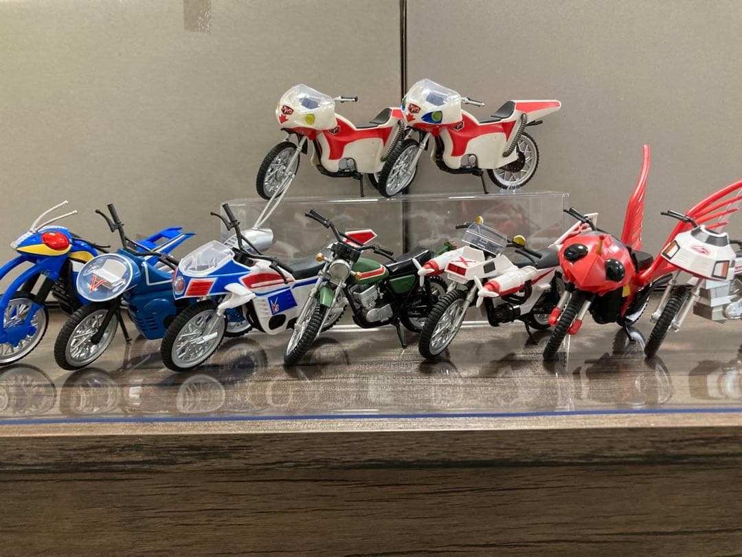 SHODO仮面ライダー　昭和ライダー、バイクセット