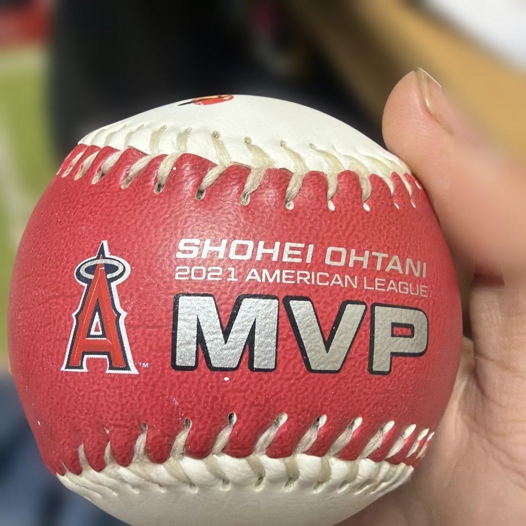 大谷翔平 AL MVP 記念ボール MLB エンゼルススタジアム完売品