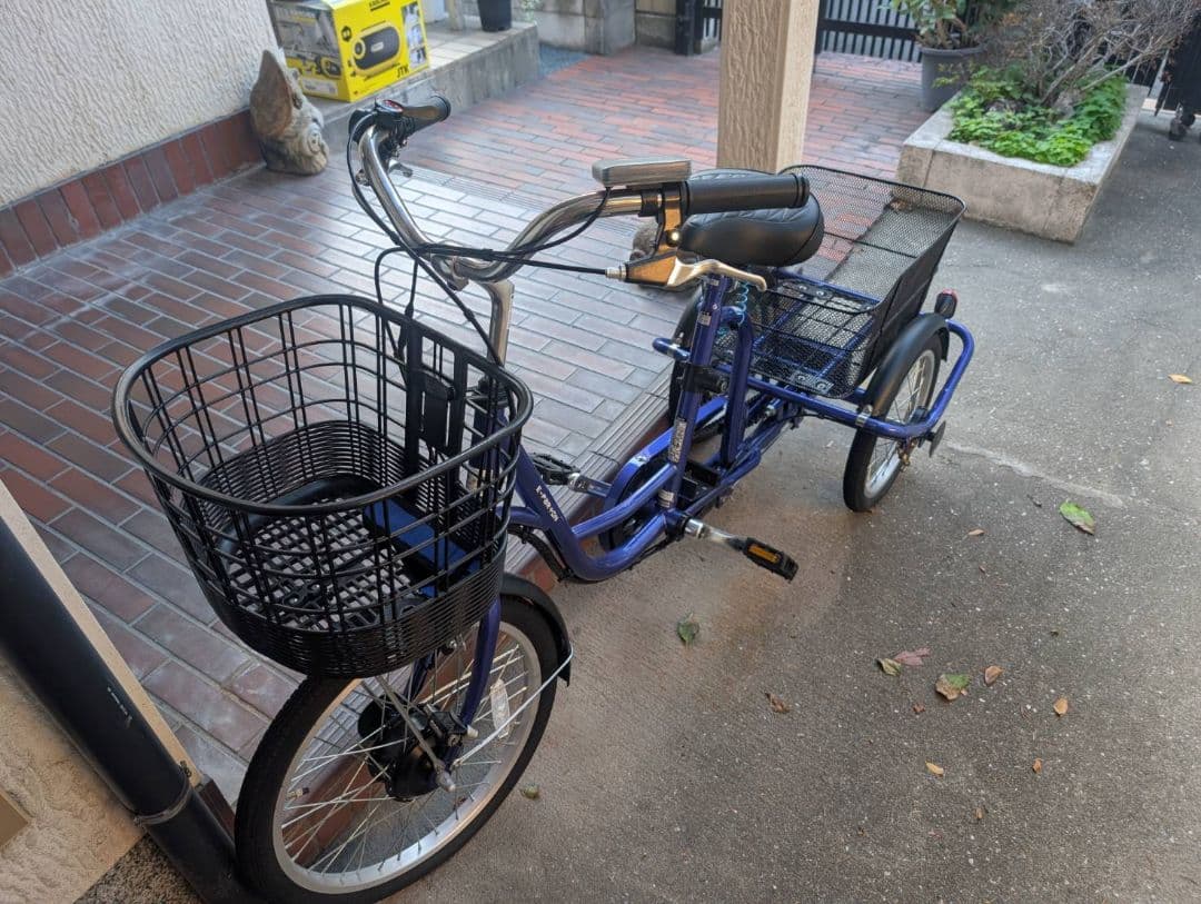 【未使用】2025年 ミムゴ 電動アシスト自転車 E-PARTON 三輪車