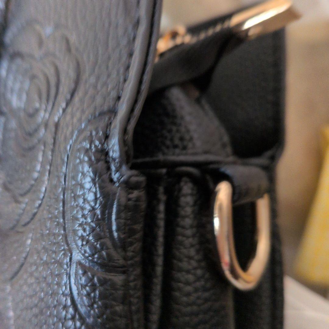 新品未使用　カメリア模様　社外品トートバッグ　CHANELノベルティチャーム付き