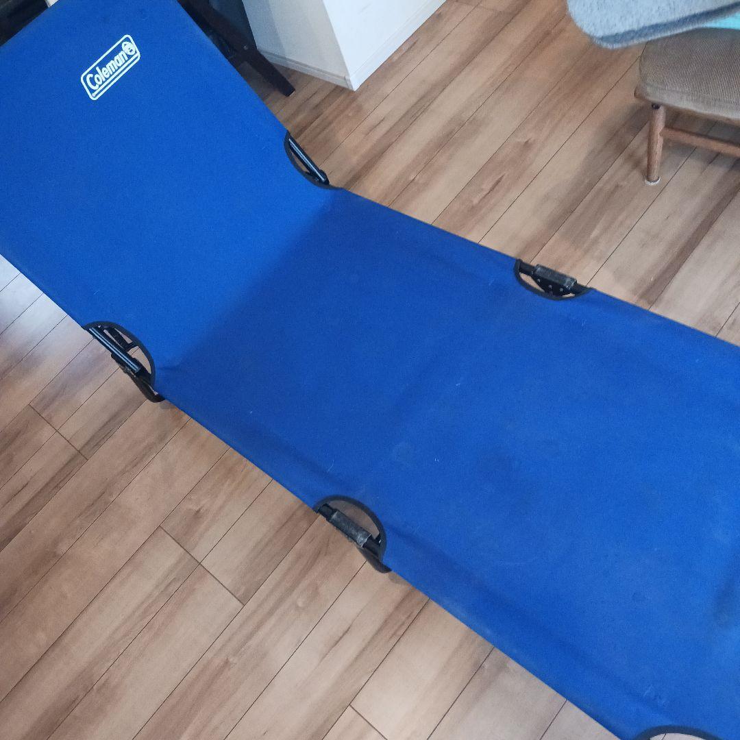 2セット　Coleman アウトドアチェア ベッド 青　ブルー