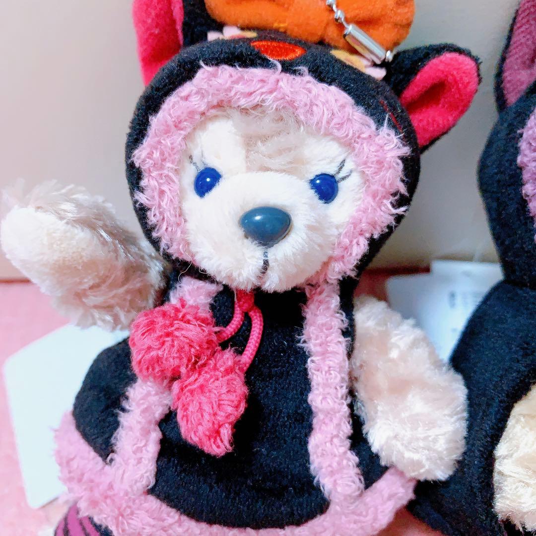 【お顔厳選】ハロウィン2013 ダッフィー シェリーメイ　黒猫ぬいば　セット