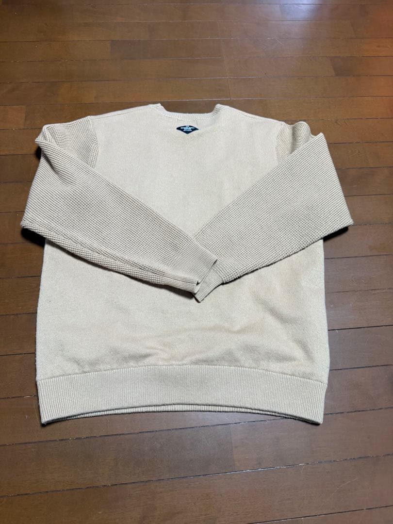 M.B.E. ベージュニット裏地付きのセーター サイズ6 超美品