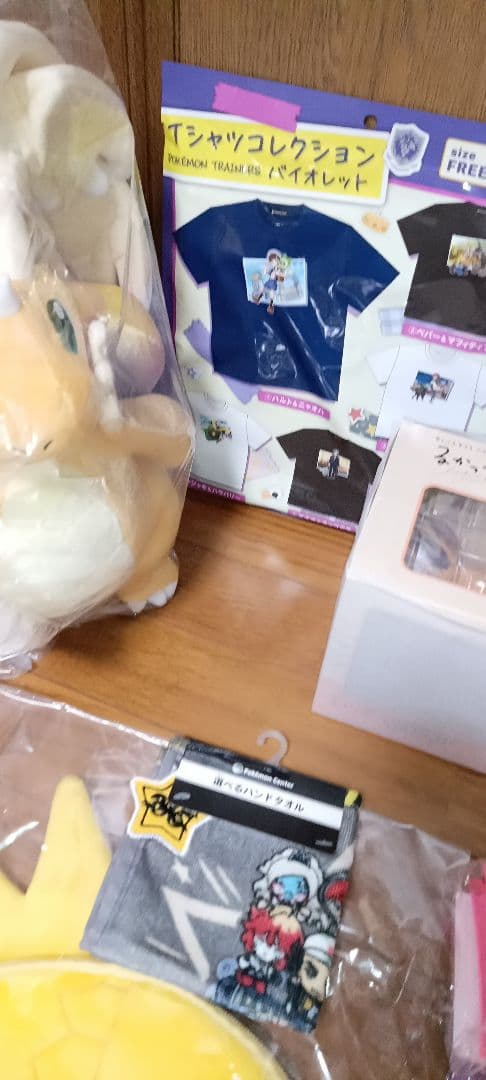 ピカピカボックス2026 金のコイキング メガカイリュー　ぬいぐるみ 納品書付き