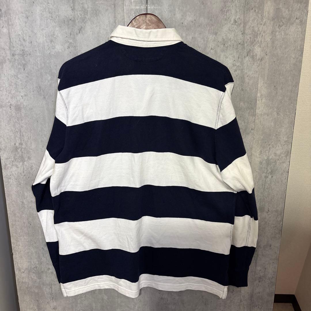 ポロラルフローレン ラガーシャツ 赤ポニー　Lサイズ
