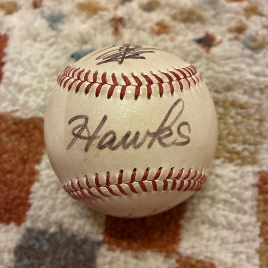 Hawks サイン入り野球