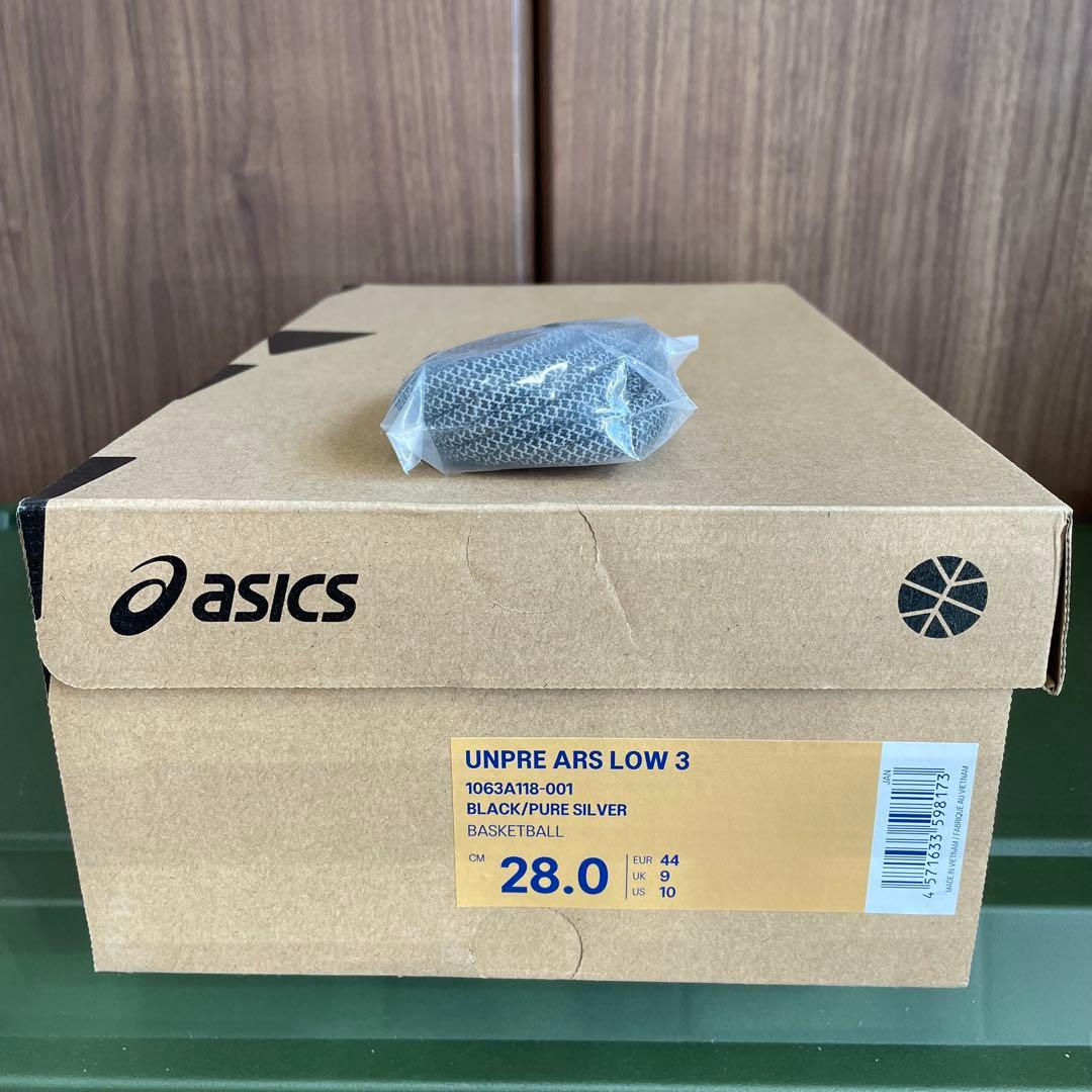 新品 asics ballaholic UNPRE ARS LOW 3 28cm