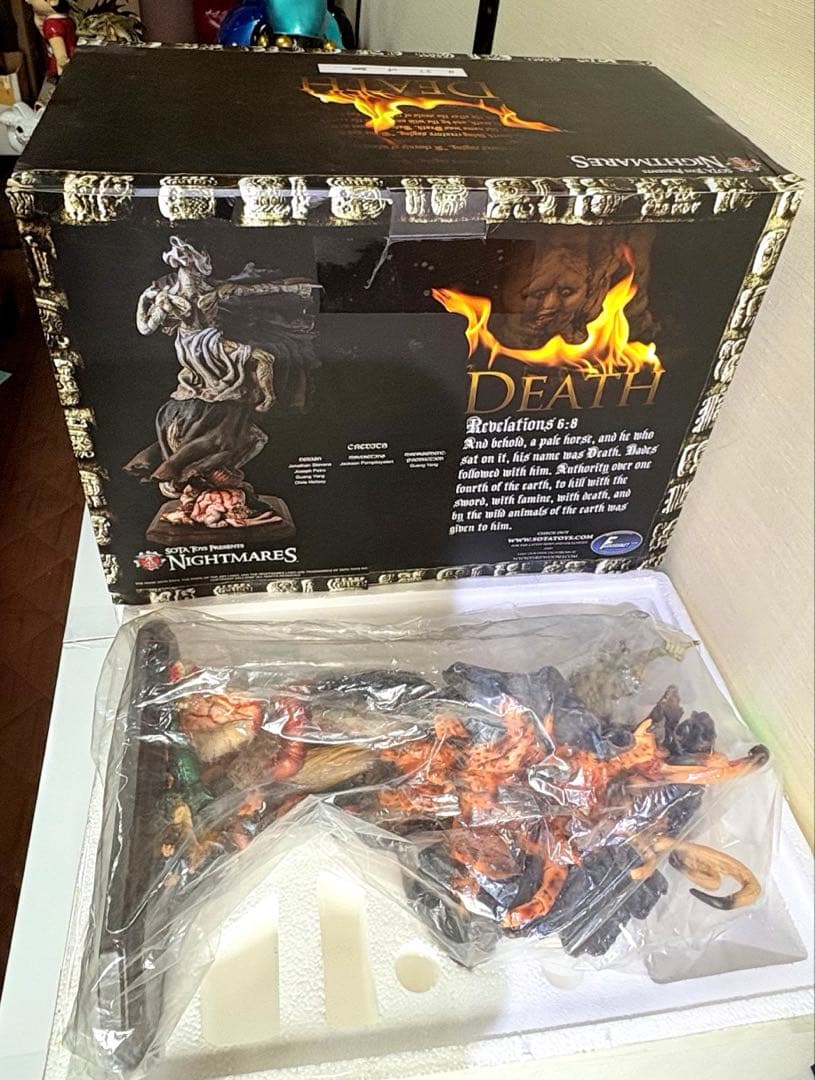 SOTA Toysナイトメアズ シリーズ Death スタチュー フィギュア