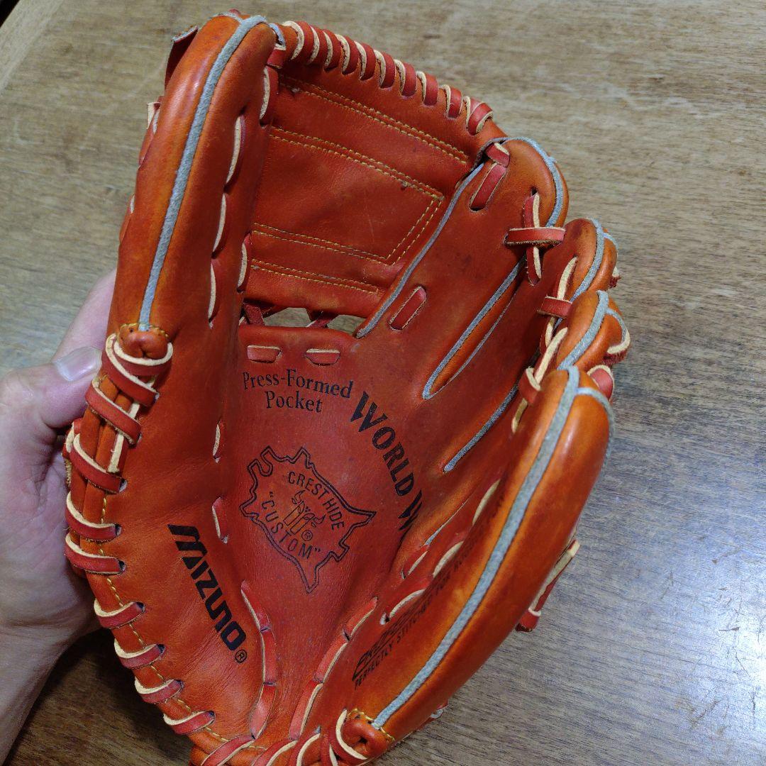 H*U様 貴重 MIZUNO ミズノ 硬式 グローブ 内野 使用僅か