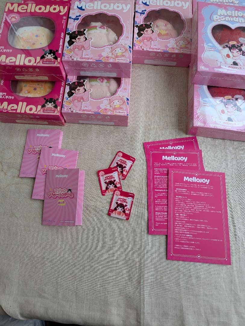 メロジョイ　16個まとめ売り　Mellojoy スクイーズ 桜シーズン他