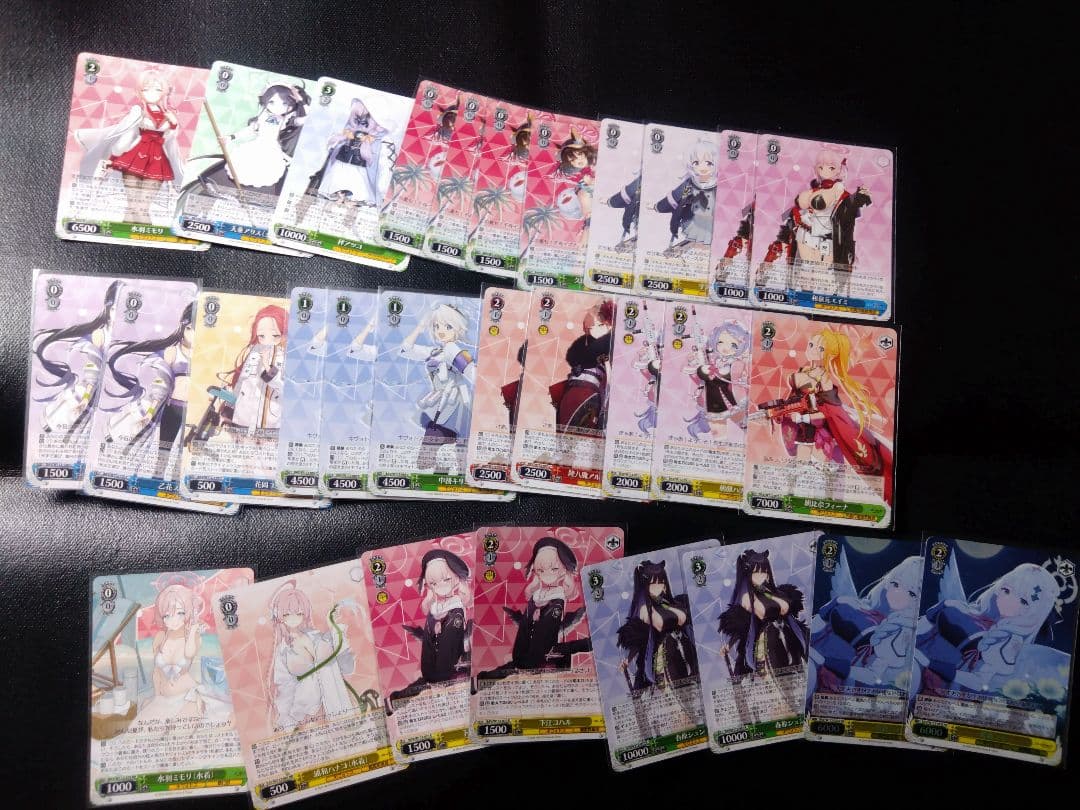 ヴァイスシュヴァルツ 引退品 ブルーアーカイブ デッキ2個+パーツセット