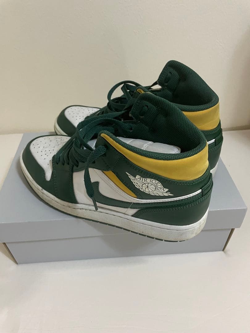シューズ(男性用) NIKE AIR JORDAN 1 MID SeattleSupersonics