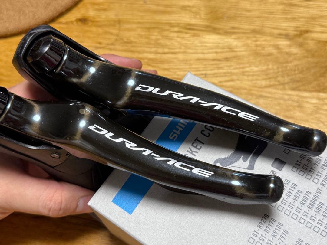 激安！DURA ACE r9100 9000シフトセット　ブラケット新品