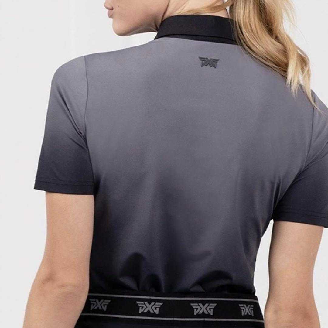 PXG レディース ポロシャツ グラデーション
